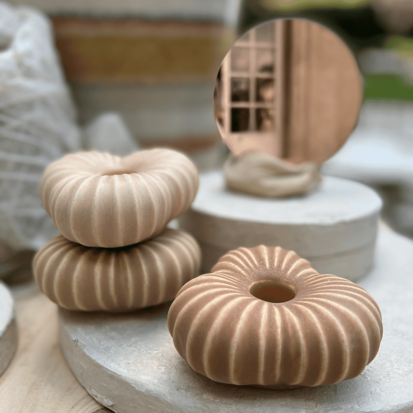 Paradisverkstaden Frö ljushållare