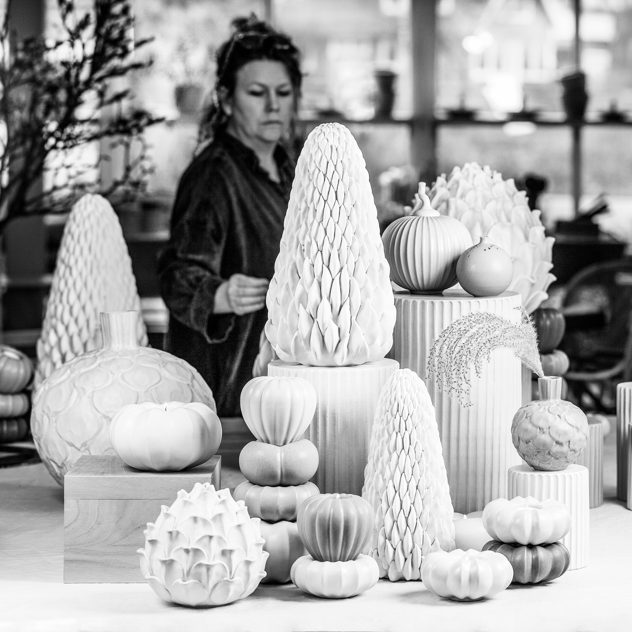 Studio Paradis - Paradisverkstaden Öland - Lupin skulptur