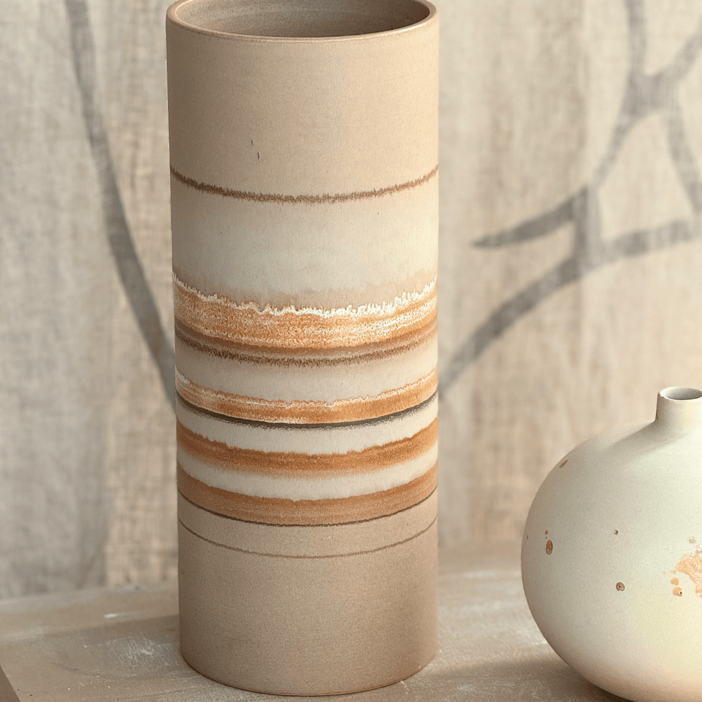 Vas/cylinder 37 x 15 blush