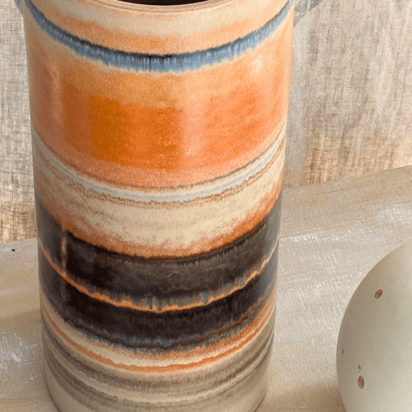 Vas/cylinder 37 x 15 orange