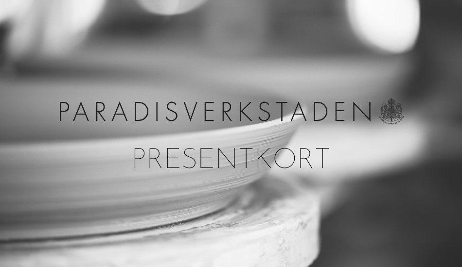 Paradisverkstaden digital Gift card